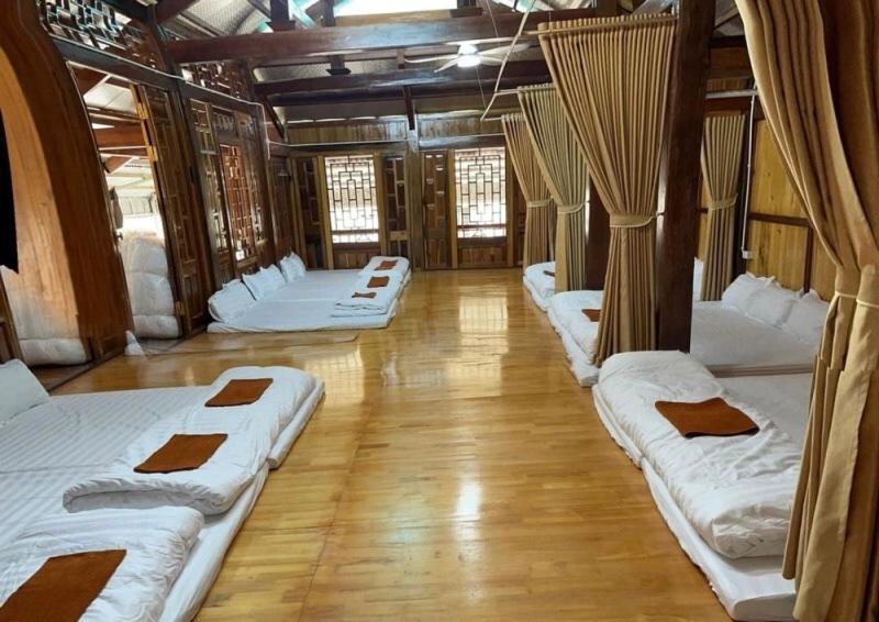 Oh Pu Luong Homestay Huong Ba Thuoc Eksteriør billede