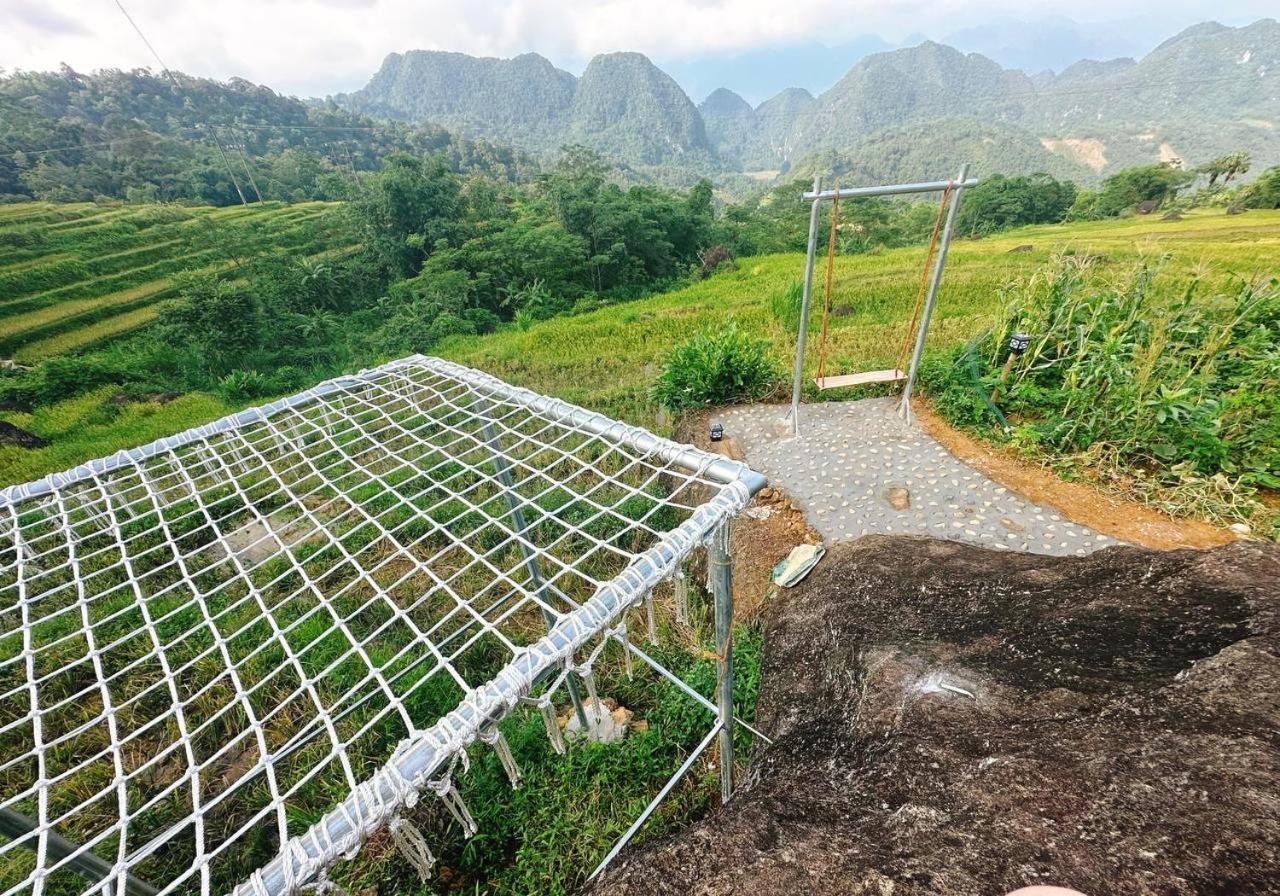 Oh Pu Luong Homestay Huong Ba Thuoc Eksteriør billede